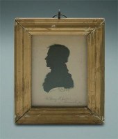 1841 Georgia silhouette, profi