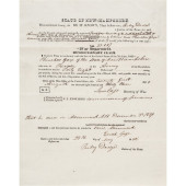 1842 LEWIS CASS AS U.S. SECRET