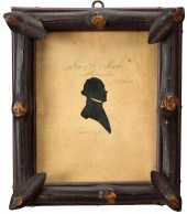 1843 SALEM MA SHIP MASTER SILH