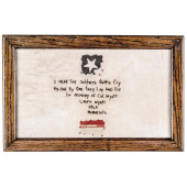 1844-DATED HANDMADE FOLK ART N