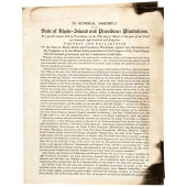 1844 DORR'S REBELLION IMPRINT,