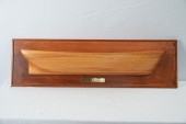 1845 "BRIG AMERICA" HALF HULL