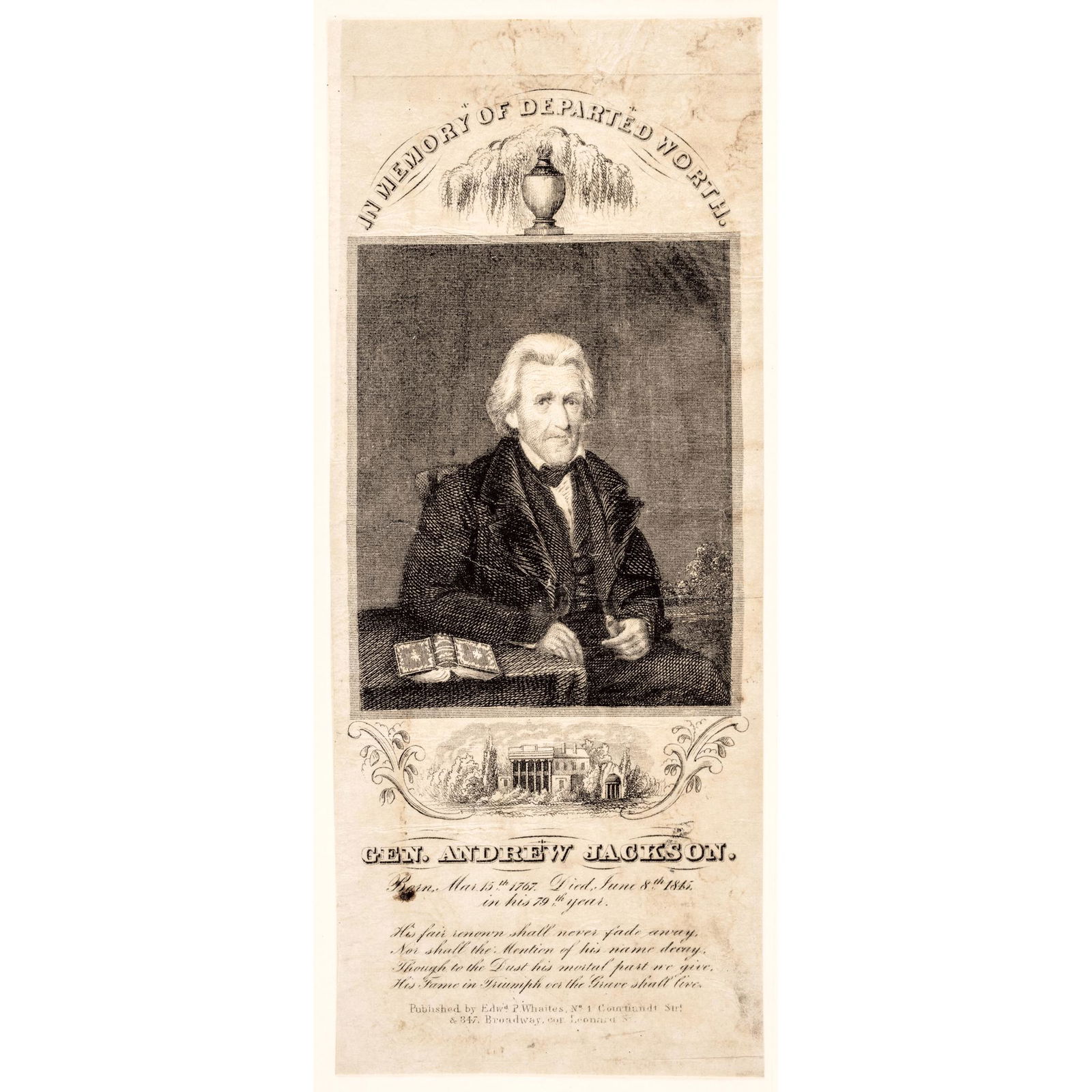 1845 GENERAL + PRESIDENT ANDREW