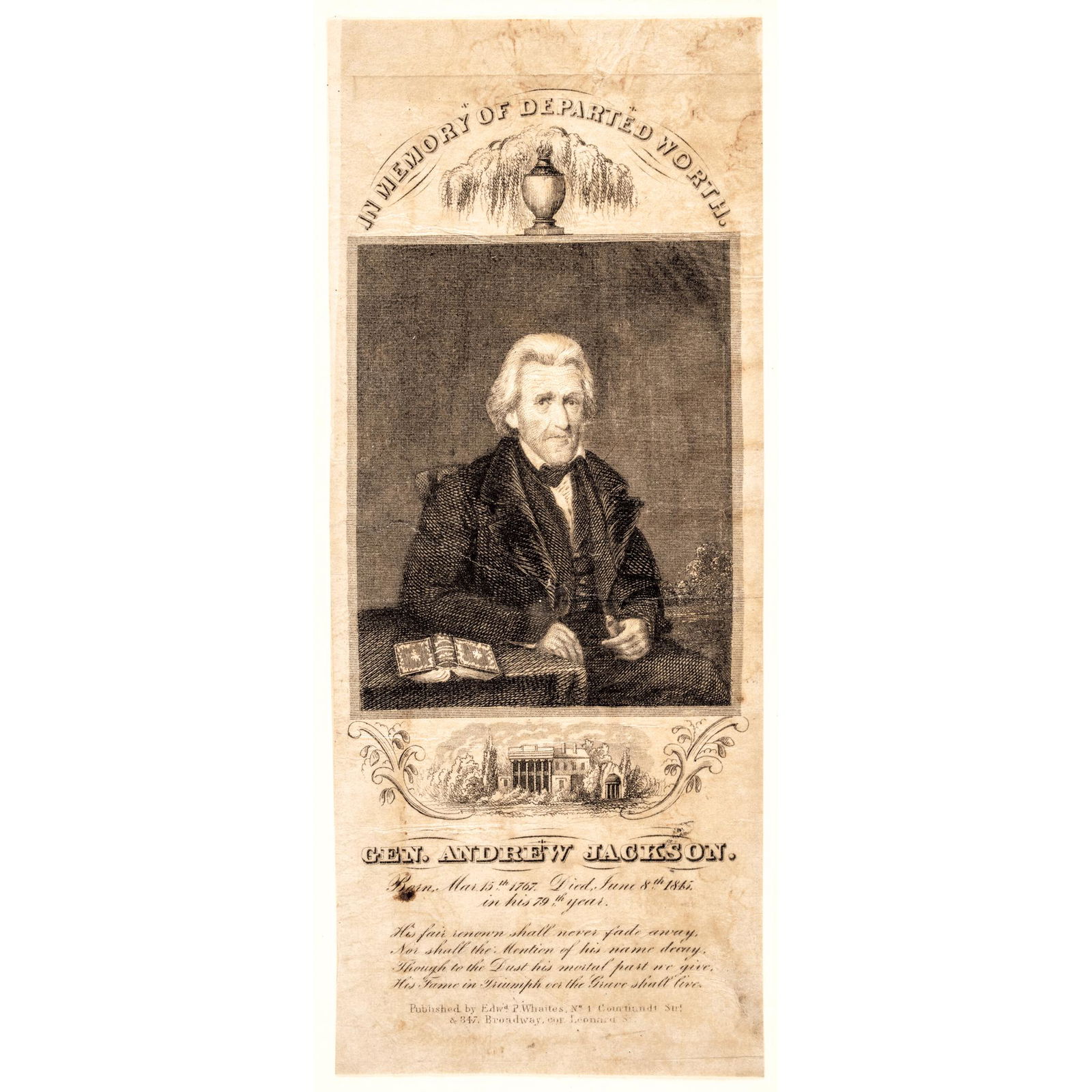 1845 GENERAL + PRESIDENT ANDREW