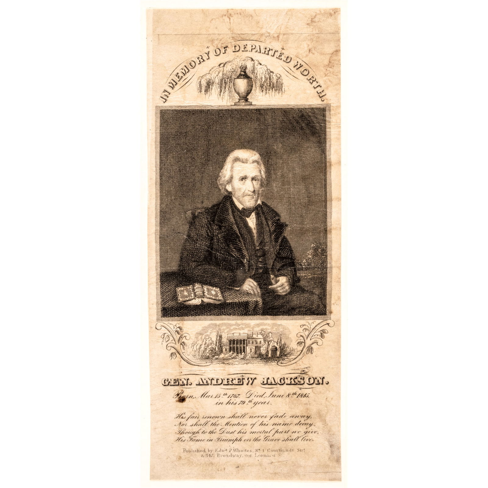 1845 GENERAL + PRESIDENT ANDREW
