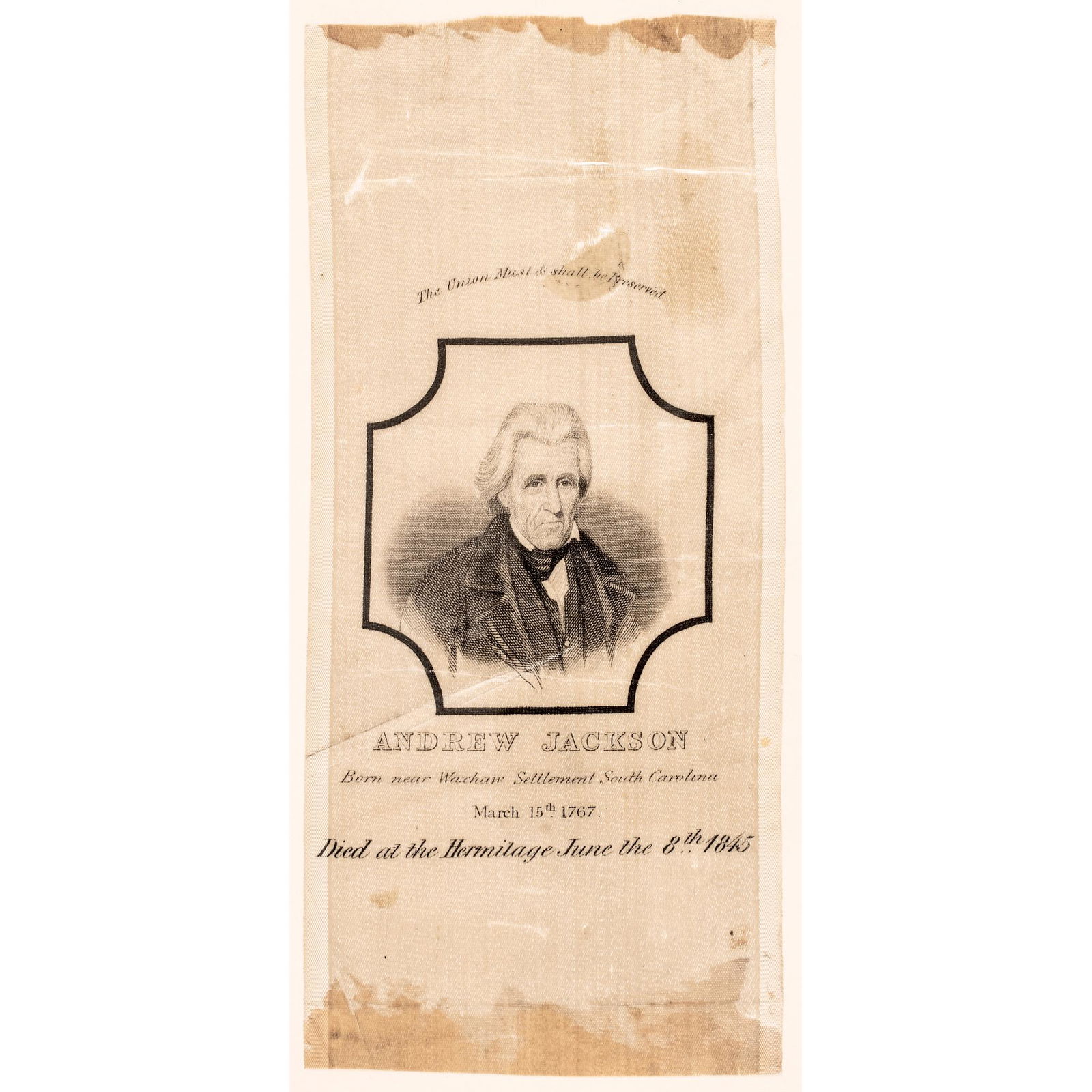 1845 HANDSOME PRESIDENT ANDREW