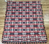 1845 RED AND BLUE HOMESPUN, BU