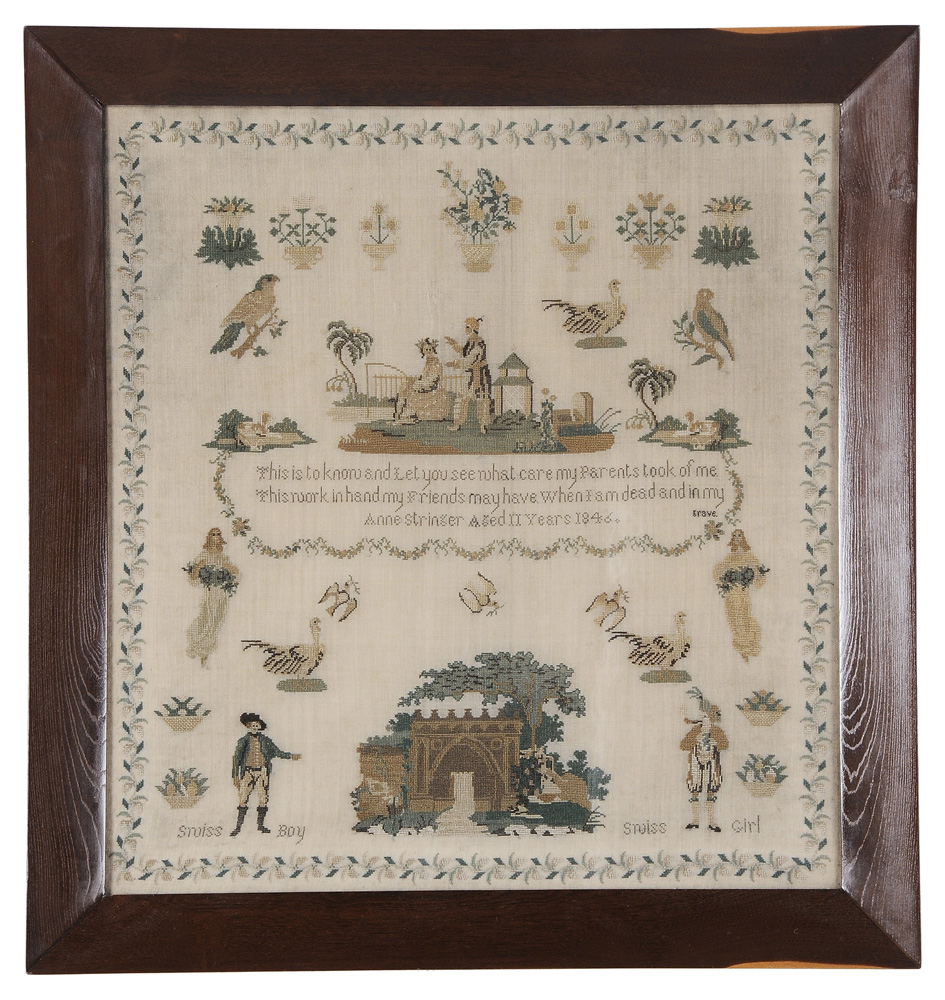 1846 Needlework probably British,