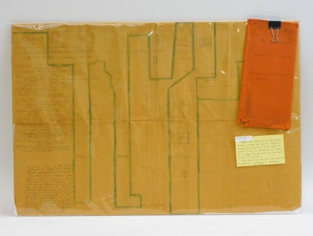 1846 PLAN OF THE HOWLAND AND RODMAN