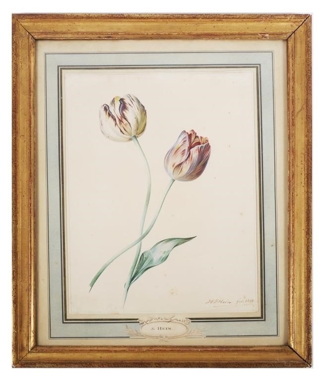 1848 BOTANICAL SIGNED