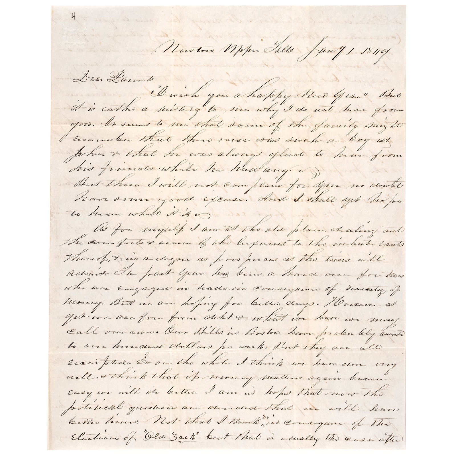 1849 PRESIDENT ZACHARY TAYLOR +