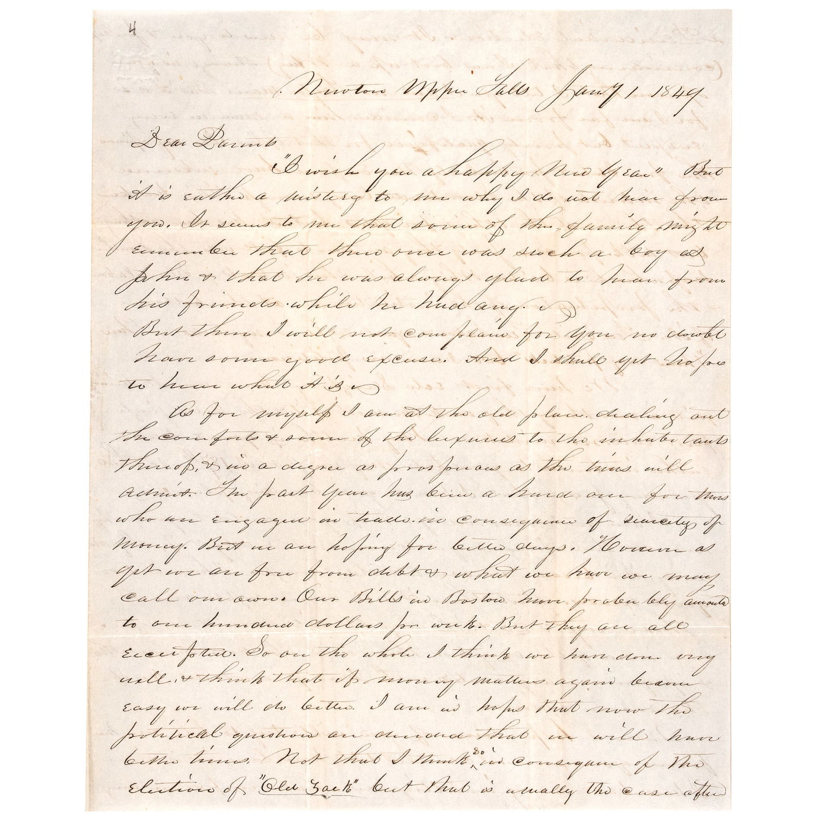 1849 PRESIDENT ZACHARY TAYLOR +