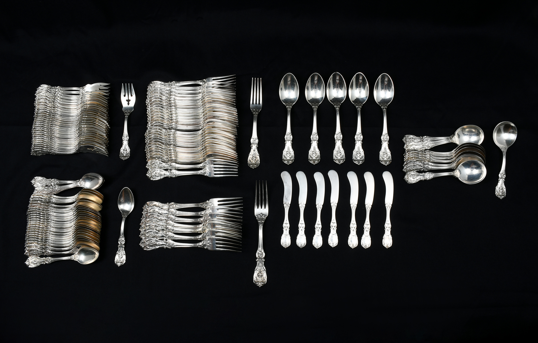 185 PC. REED & BARTON ''FRANCIS I''