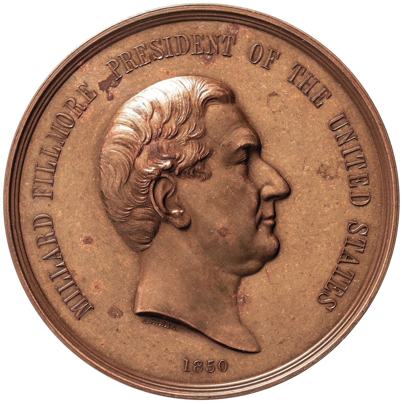 1850 MILLARD FILLMORE INDIAN
