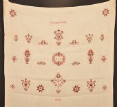 1850 PENNSYLVANIA CROSS STITCH