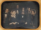 1850'S HALF PLATE SOUTHERN FAM