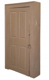 1850'S SINGLE DOOR CABINET FRO