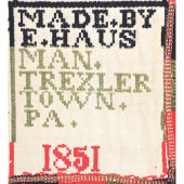 1851-DATED, SIGNED + DATED, JA