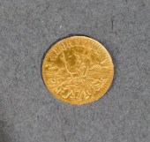 1853 GOLD CALIFORNIA 'EUREKA'