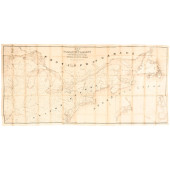 1853 MAP, BASIN OF THE ST. LAW