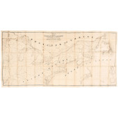1853 MAP, BASIN OF THE ST. LAW