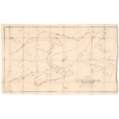 1853 MAP OF PORTION OF BRITISH
