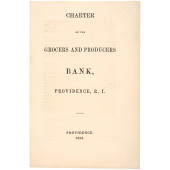 1853 ORIGINAL CHARTER IMPRINT