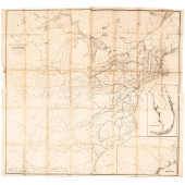 1853 SPECIALIZED MAP, RAILROAD