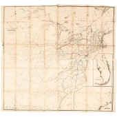 1853 SPECIALIZED MAP, RAILROAD