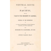 1854 1ST EDITION, CENTRAL ROUT