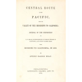 1854 FIRST EDITION, CENTRAL RO