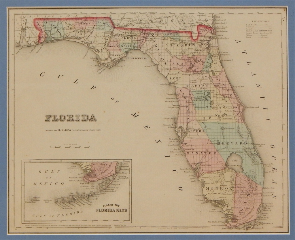 1855 J.H. COLTON & CO. FLORIDA HAND