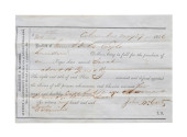 1856 GEORGIA SLAVE BROKERS BIL