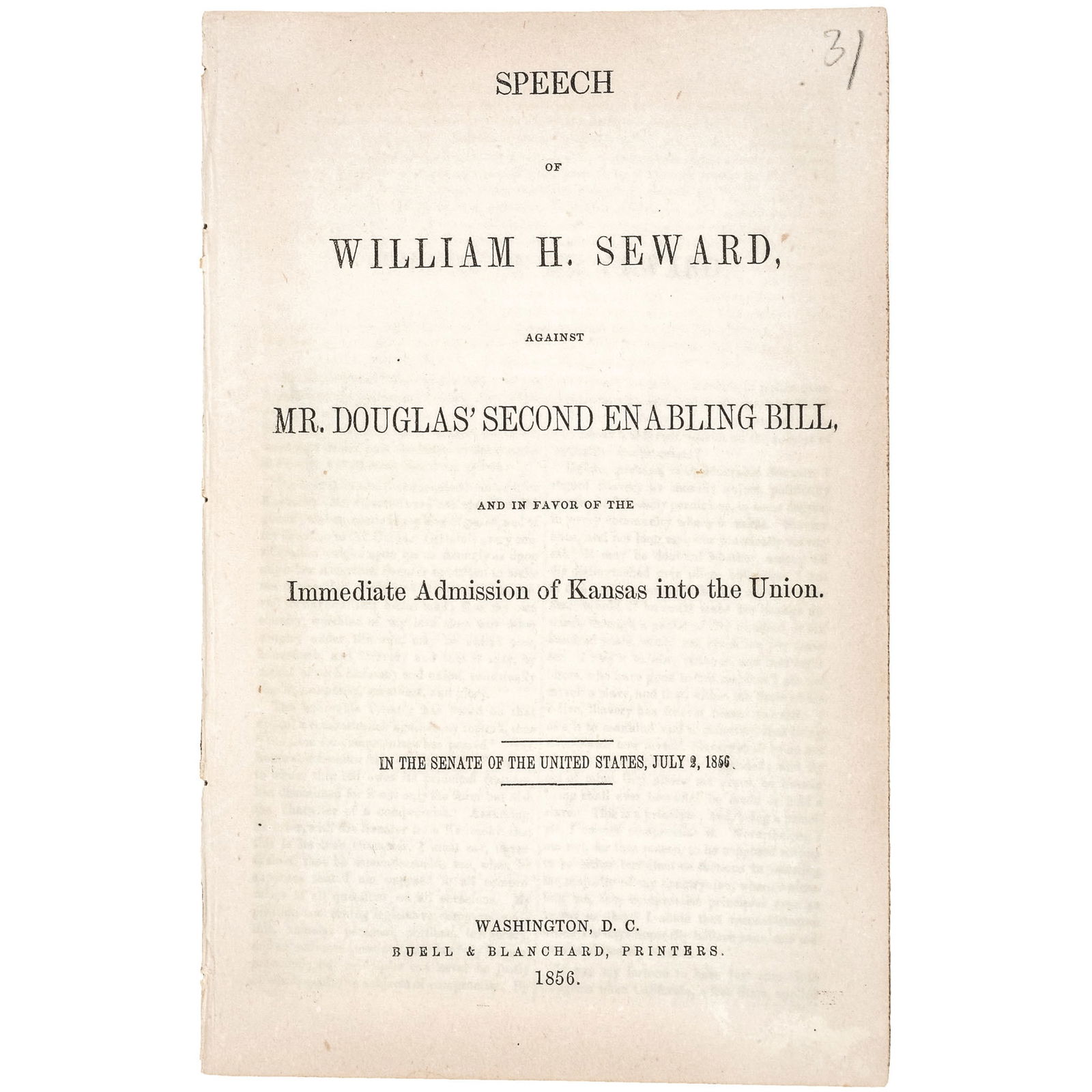 1856 IMPRINT SPEECH: SEWARD V