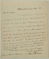 1856 James Buchanan autograph