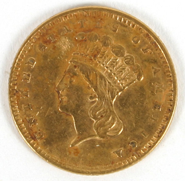 1856 One Dollar Princess Type III