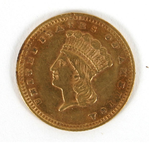 1856 One Dollar Princess Type III