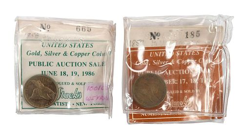 1857 AND 1858 FLYING EAGLE