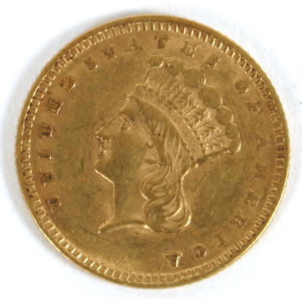 1857 One Dollar Princess Type III