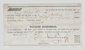 1857 slave promissory note, fo