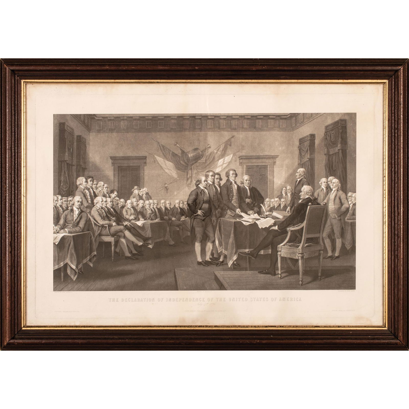 1858 ALEX. JAZET - DECLARATION OF