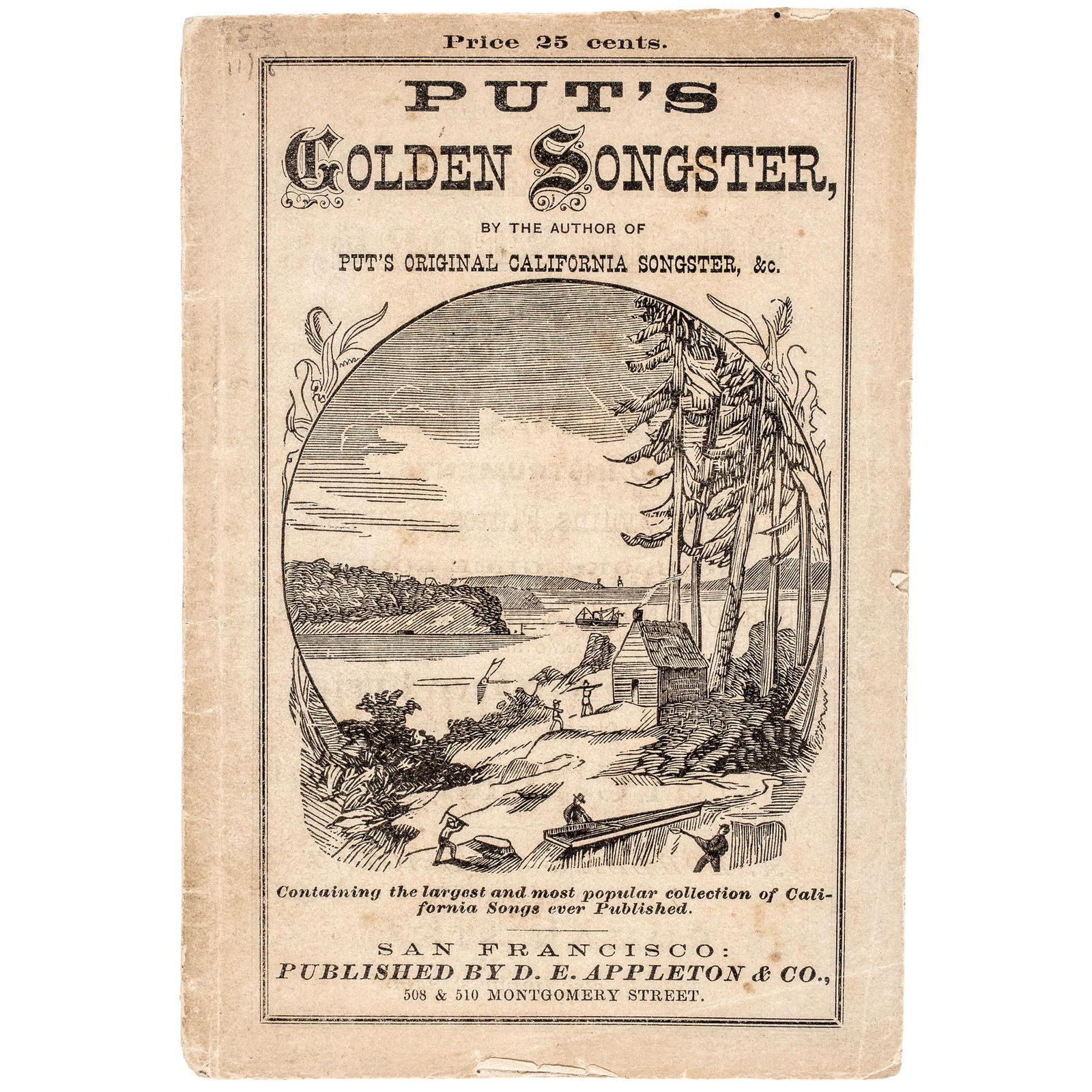1858 COMPLETE CALIFORNIA GOLD RUSH,