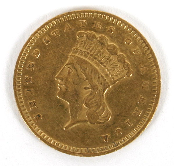1859 S One Dollar Princess Type III