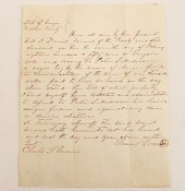 1859 SLAVE BILL OF SALE ON ARM