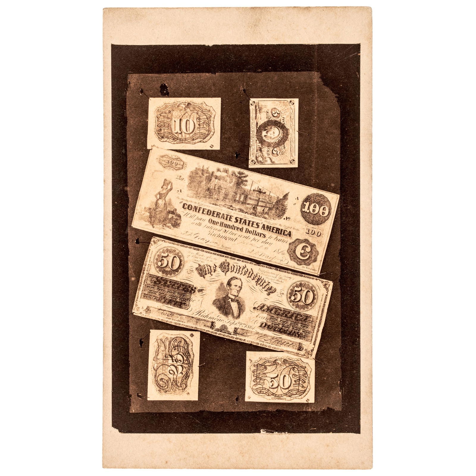 1860S CARTE DE VISITE PHOTOGRAPH