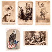 1860S, COLLECTION OF FIVE PATR