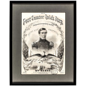 1861 CIVIL WAR SHEET MUSIC, FO