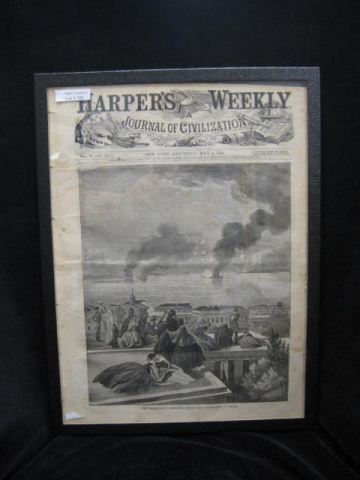 1861 Harper's Weekly ''Charleston