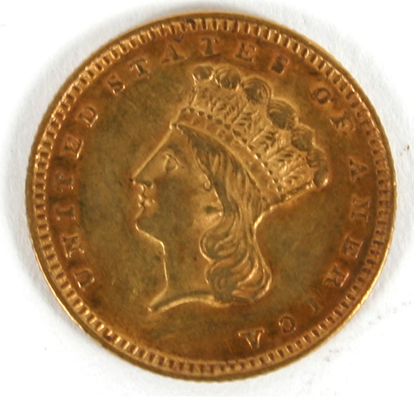 1861 One Dollar Princess Type III