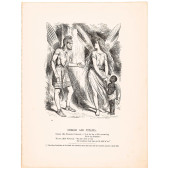 1862 ABRAHAM LINCOLN SATIRICAL